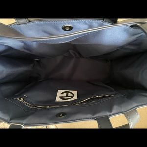 Brand new Telfar  large navy shopping bag